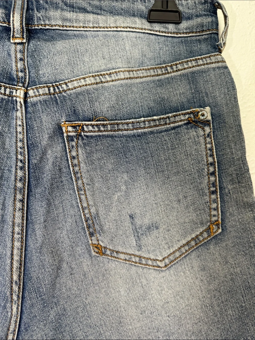Anthropologie Pilcro High Waisted Distressed Shorts - Picture 6 of 10